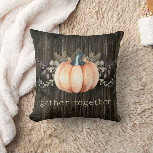Coussin Watercolor Pumpkin (Couverture)