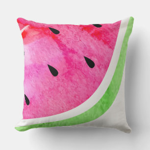 Coussin Watercolor Watermelon