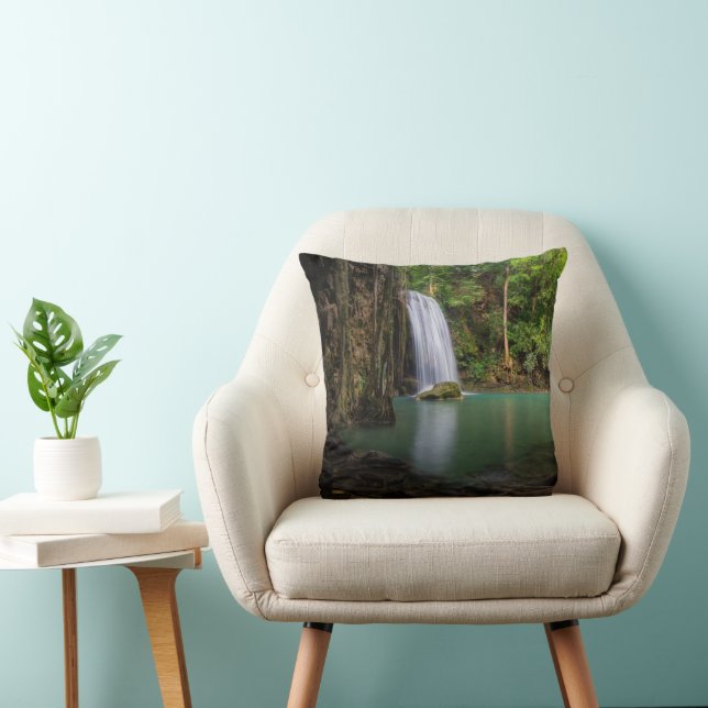Coussin Waterfalls | Spring Rainforest Waterfall Thailand (Chaise)