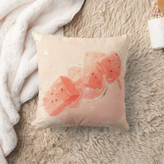 Coussin Watermelon Popsicle (Couverture)