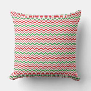 Coussin Watermelon Summer Zigzag Stripes Motif-56209
