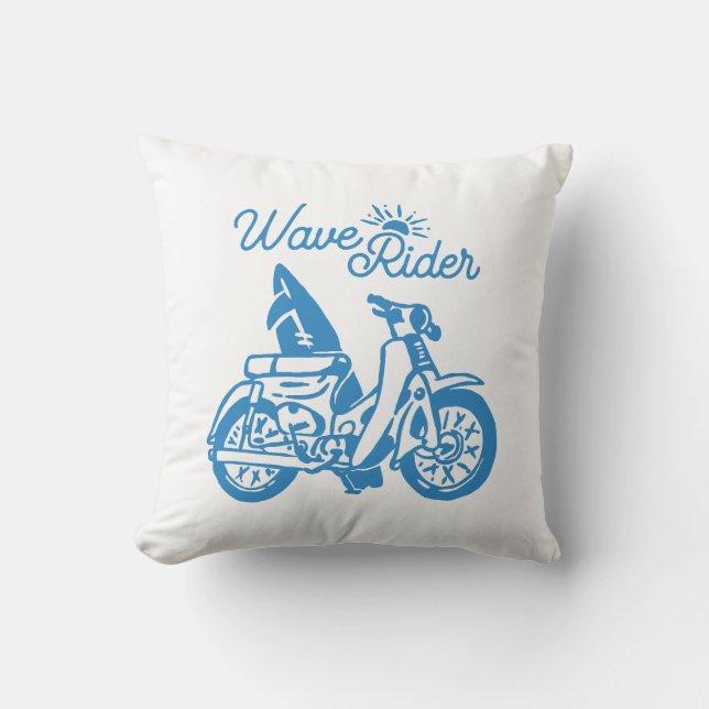 Coussin Wave Rider (Recto)