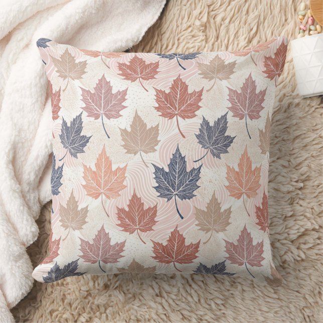 Coussin Wavy Autumn Leaves (Couverture)