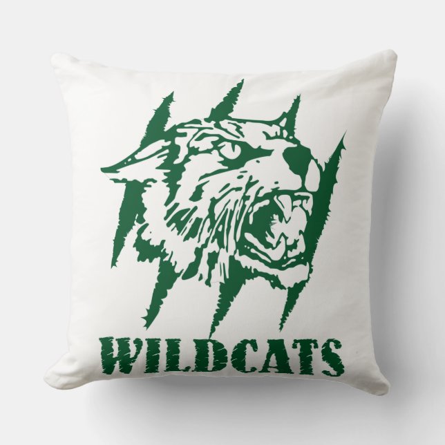 Coussin Wayland Union Wildcats #9 (Recto)