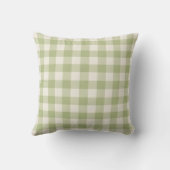 Coussin We Love You So Matcha Cozy Gingham Bow (Verso)
