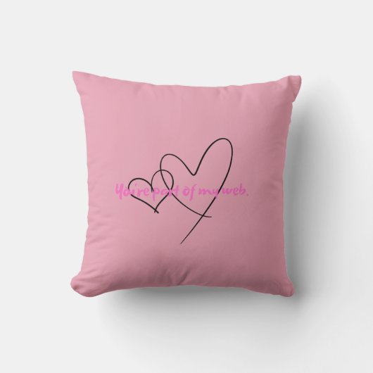 Coussin Web Within – Art of Hidden Strength (Recto)