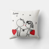 Coussin Wedding , day Valenine , love (Verso)