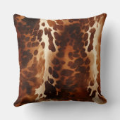 Coussin Western Cowboy Brown (Verso)