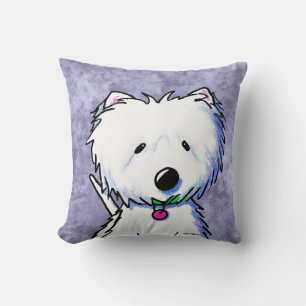 Coussin Westie somptueux