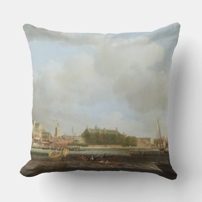 Coussin Westminster de Lambeth, avec le barg cérémonieux (Recto)