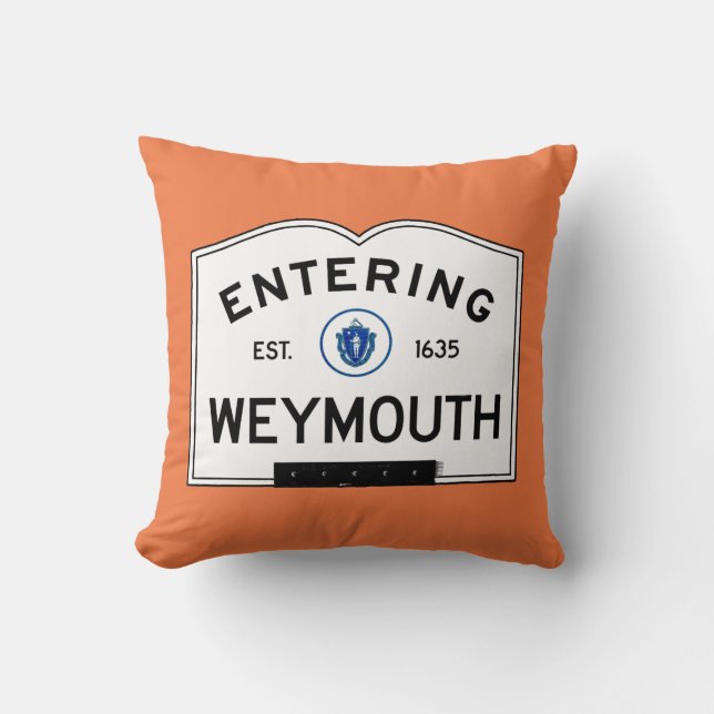Coussin Weymouth entrant (Recto)