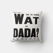 Coussin "What IS DADA" DE THEO van DOESBURG : COUVERTURE D (Recto)