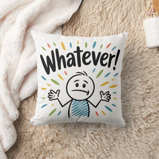 Coussin Whatever ! (Couverture)