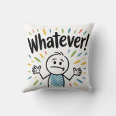 Coussin Whatever ! (Verso)