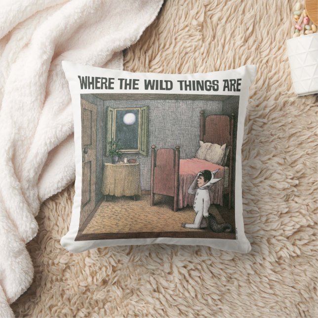 Coussin Where The Wild Things Are | Scène 7 (Couverture)