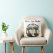 Coussin Whimsical Mr & Mrs Dancing Bunny Rabbit Mariage (Chaise)