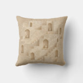 Coussin Whisper Fountains Moroccan Arch Cushion (Verso)