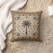 Coussin Whisper Fountains Palm Tree Cushion (Couverture)
