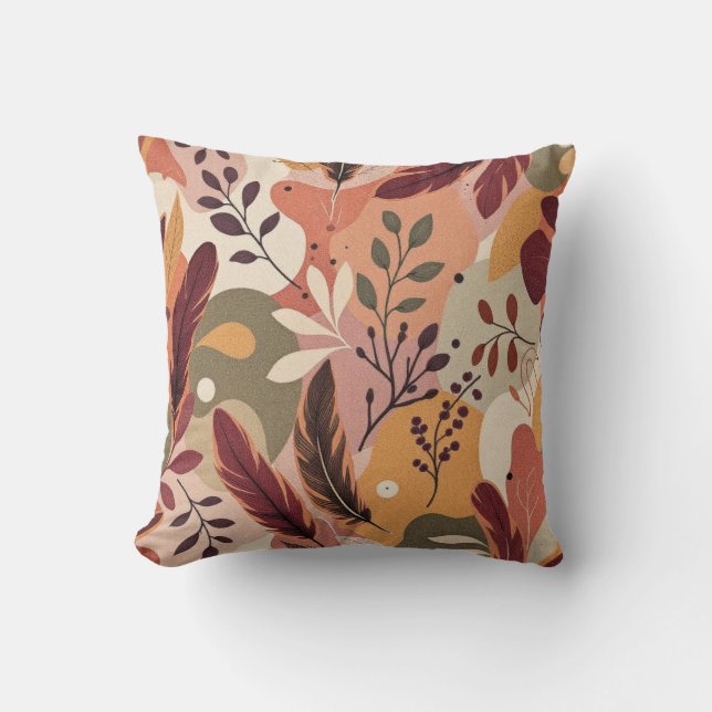 Coussin Whispers d'automne (Recto)