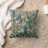 Coussin Whispers de prairie : Pastel Fleurs sauvages (Couverture)