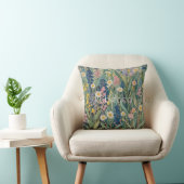 Coussin Whispers de prairie : Pastel Fleurs sauvages (Chaise)