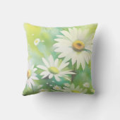 Coussin White Daisies  (Verso)