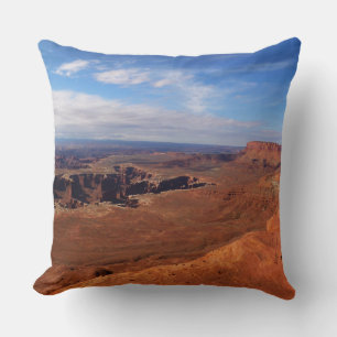 Coussin White Rim Vue sur le parc national des Canyonlands
