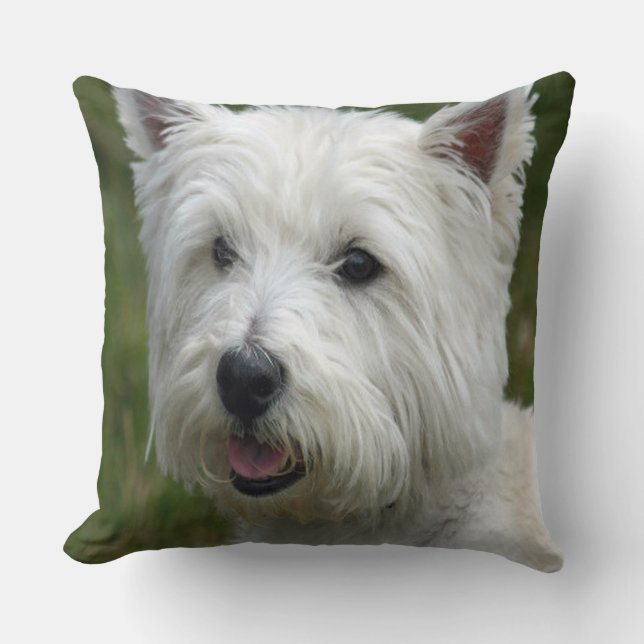Coussin WHiTE WeST HiGHLaND TeRRer (Recto)