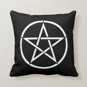 Coussin Wiccan et Magick Pentagram Pentacle - M1