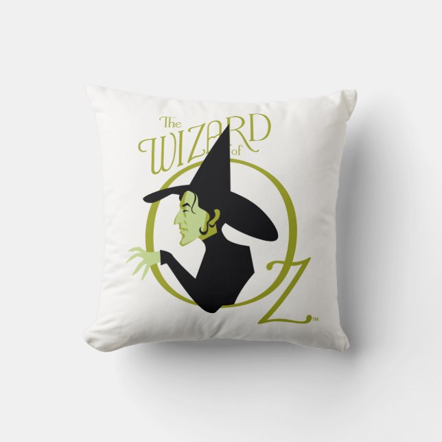 Coussin Wicked Witch™ L'Assistant Du Logo Oz™ (Recto)