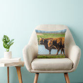 Coussin Wicken Fen cattle (Chaise)