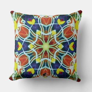 Coussin Wicker Kaleidoscope