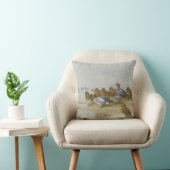 Coussin Wigeon et Turquoise au bord de l'eau, Art (Chaise)