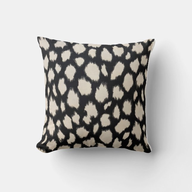Coussin Wild Chic Leopard Pattern Pillow (Recto)