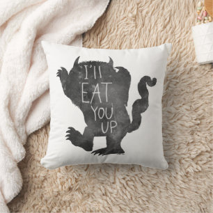 Coussin Wild Thing Je vais vous manger