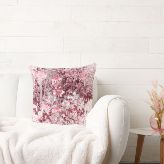 Coussin Wildflower Field Impressionism-Mauve