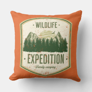 Coussin WildLife Expédition Extérieur Vacances été Famille