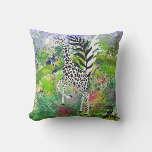 Coussin Wildlife Friendship - Giraffe
