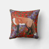 Coussin William Morris a inspiré Fox (Verso)