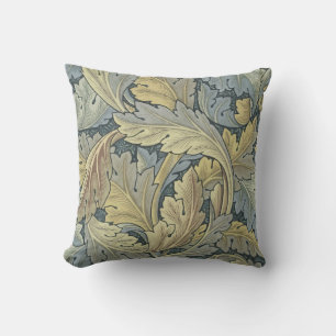 Coussin William Morris Acanthus Feuille Floral Art Nouveau