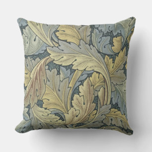 Coussin William Morris Acanthus Feuille Floral Art Nouveau