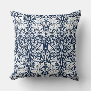 Coussin William Morris Brer Motif de lapin