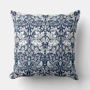 Coussin William Morris Brer Motif de lapin