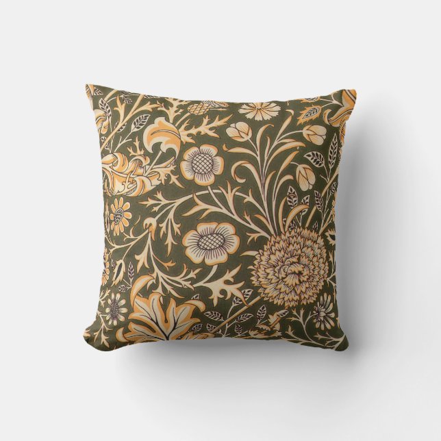 Coussin William Morris Cherwell Motif de fond d'écran (Recto)