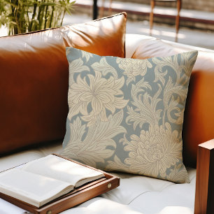 Coussin William Morris Chrysanthemum Motif