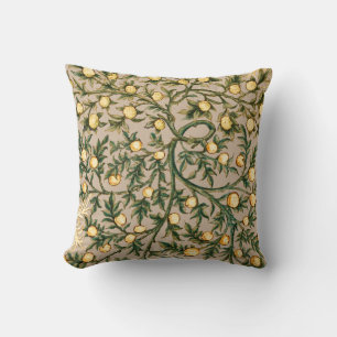 Coussin William Morris Floral Fruit Jardin Fleur Classique