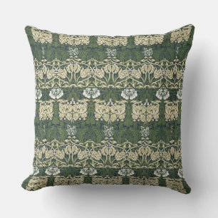 Coussin William Morris Floral Vintage Art Tulip Et Rose