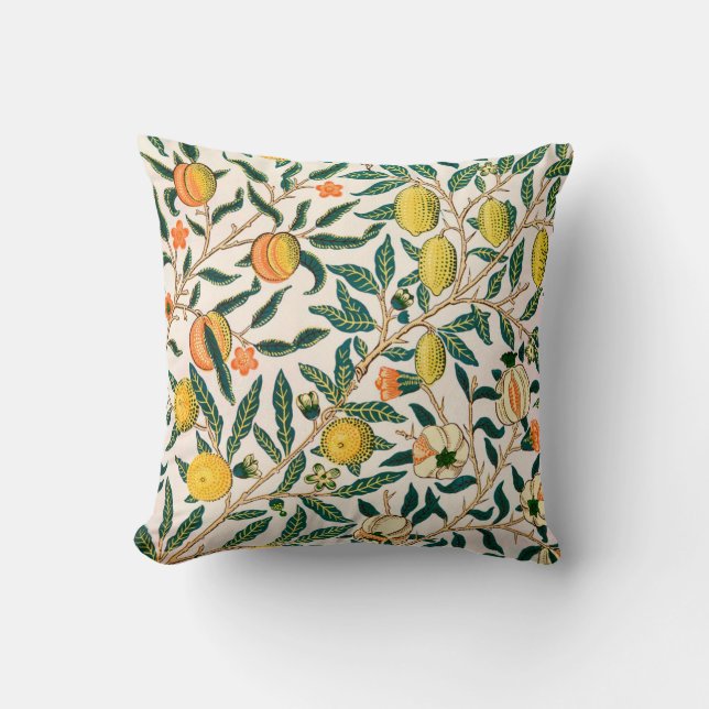 Coussin William Morris Fruit Et Grenade (Recto)