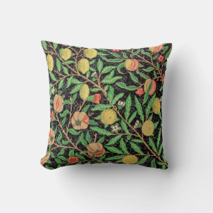 Coussin William Morris Fruit Grenade Citron Motif