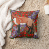 Coussin William Morris inspired Fox (Couverture)
